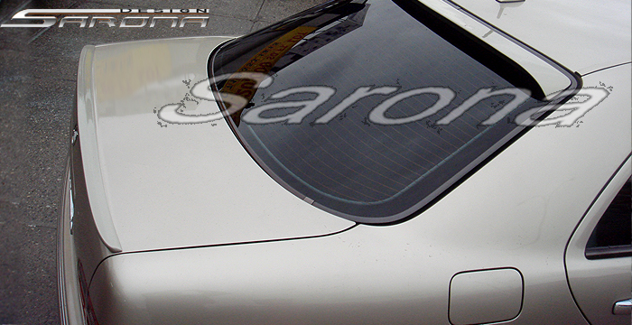 Custom Mercedes E Class Trunk Wing  Sedan (1996 - 2002) - $225.00 (Manufacturer Sarona, Part #MB-012-TW)